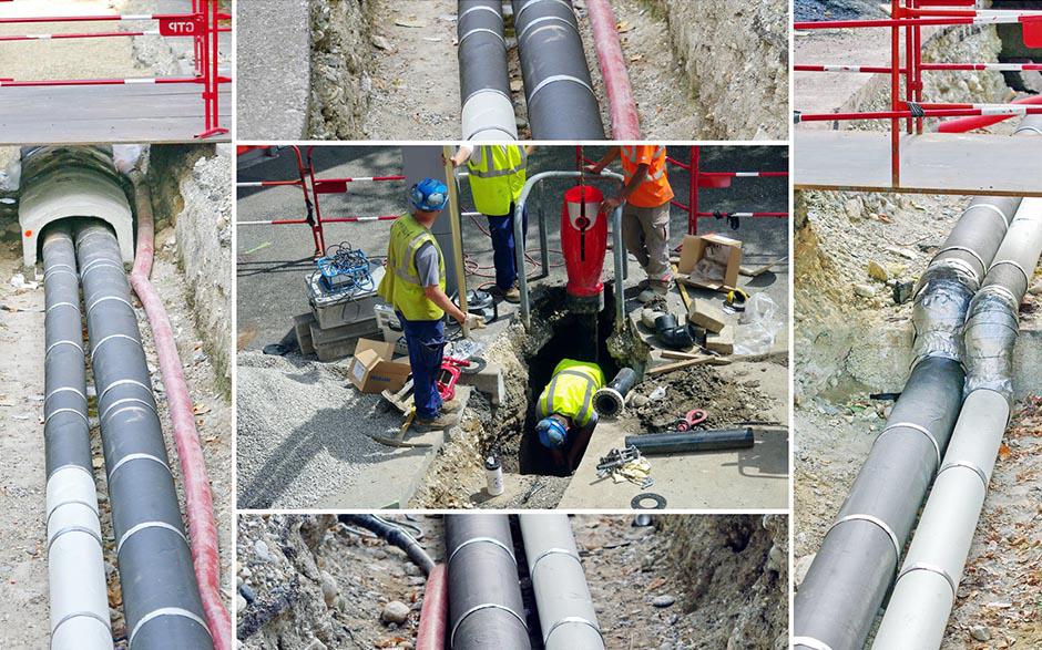 travaux assainissement Longjumeau